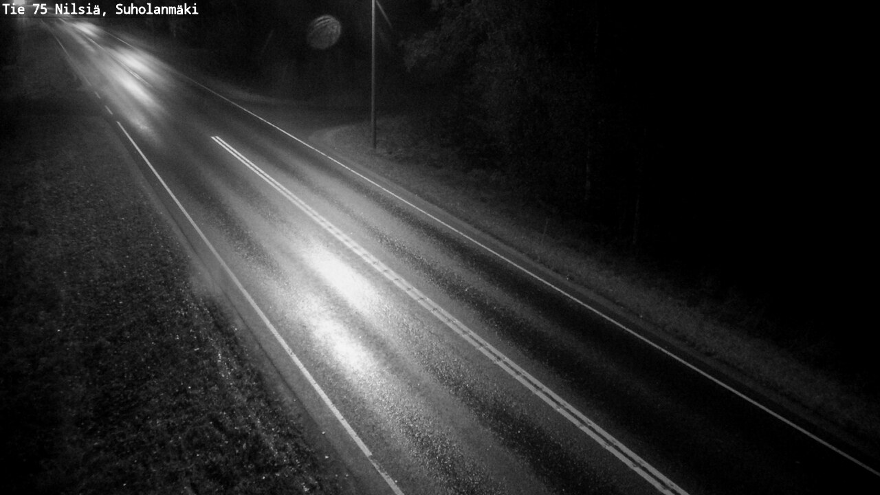 Weather Camera Image Road 75 Nilsiä, Suholanmäki, Kuopio, Pohjois-Savo