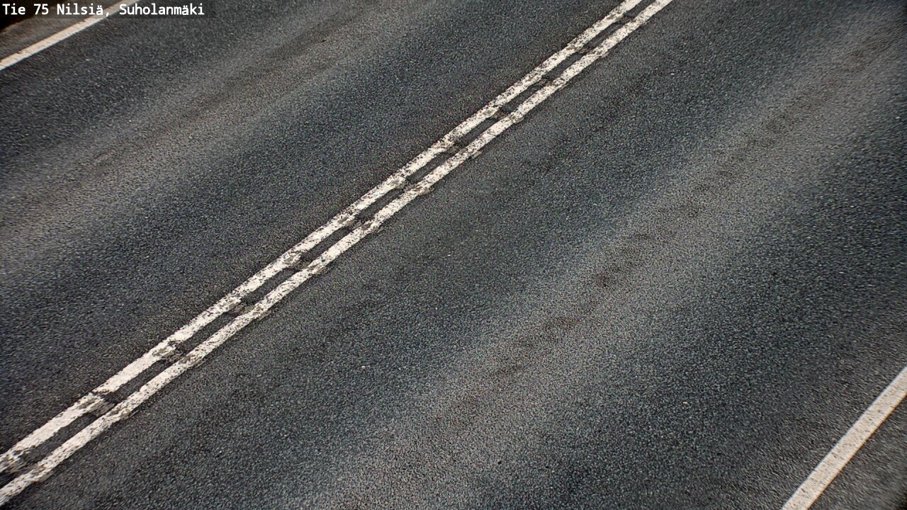 Weather Camera Image Väg 75 Nilsiä, Suholanmäki, Kuopio, Pohjois-Savo