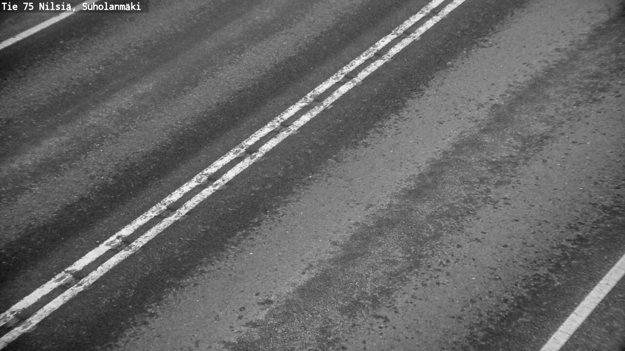 Weather Camera Image Väg 75 Nilsiä, Suholanmäki, Kuopio, Pohjois-Savo