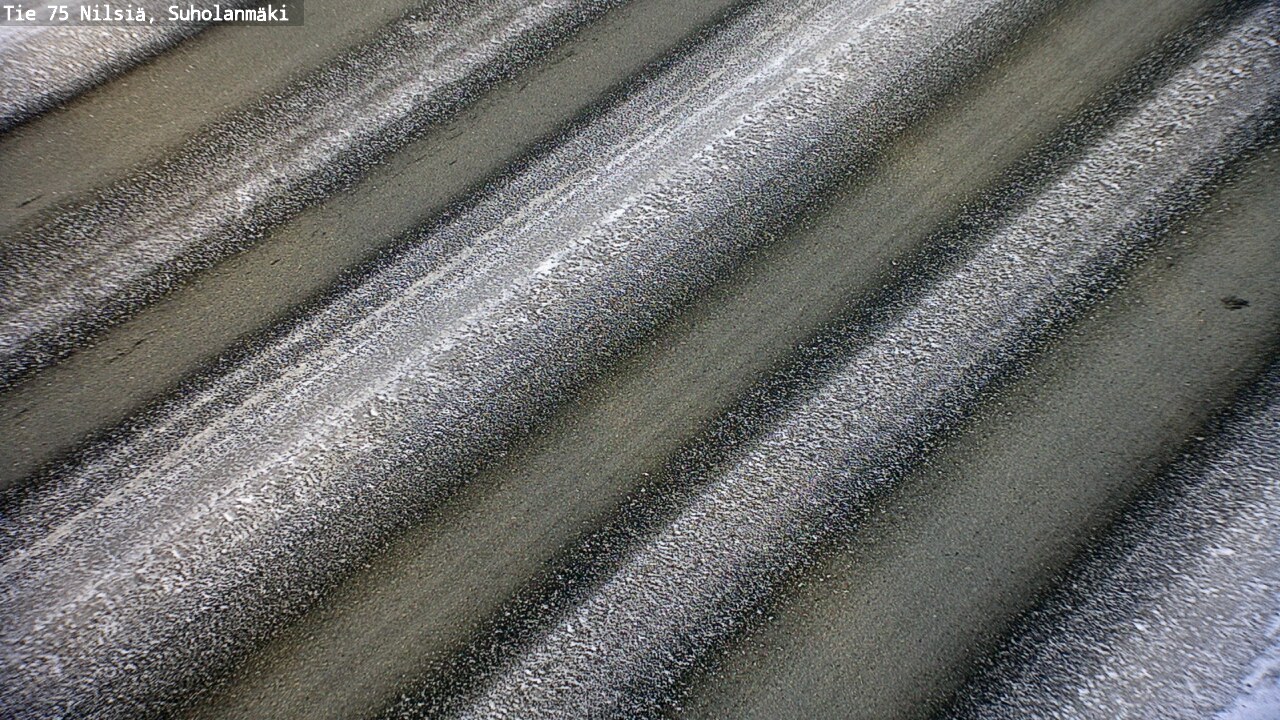 Weather Camera Image Väg 75 Nilsiä, Suholanmäki, Kuopio, Pohjois-Savo