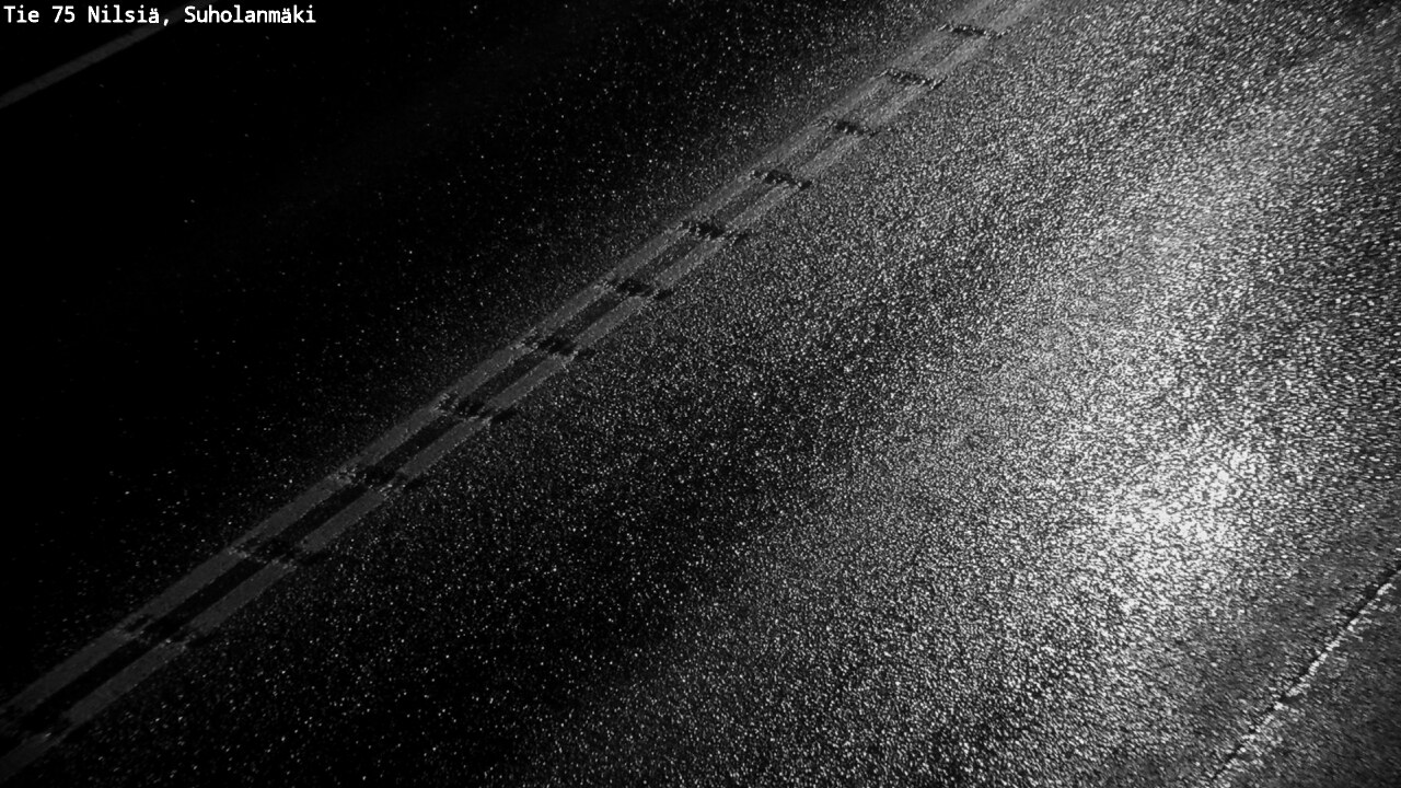 Weather Camera Image Väg 75 Nilsiä, Suholanmäki, Kuopio, Pohjois-Savo