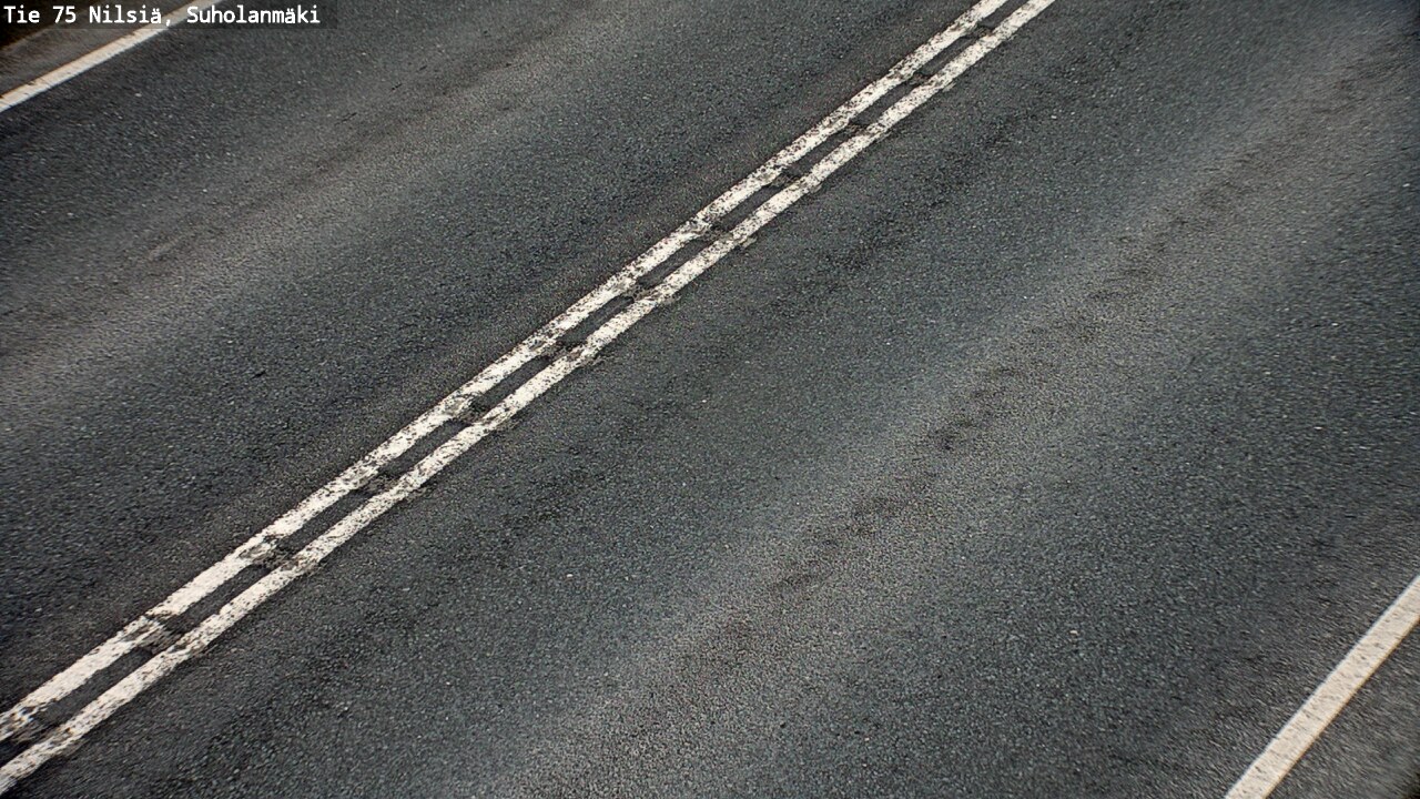 Weather Camera Image Väg 75 Nilsiä, Suholanmäki, Kuopio, Pohjois-Savo