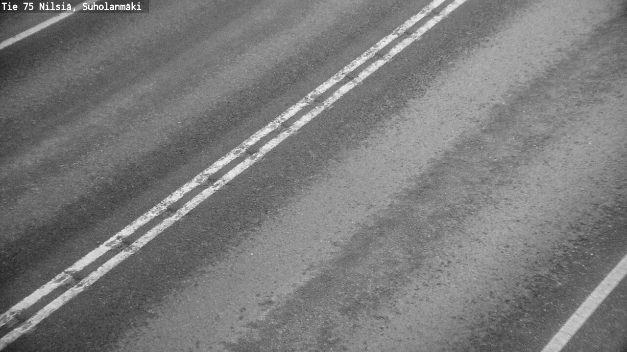 Weather Camera Image Väg 75 Nilsiä, Suholanmäki, Kuopio, Pohjois-Savo