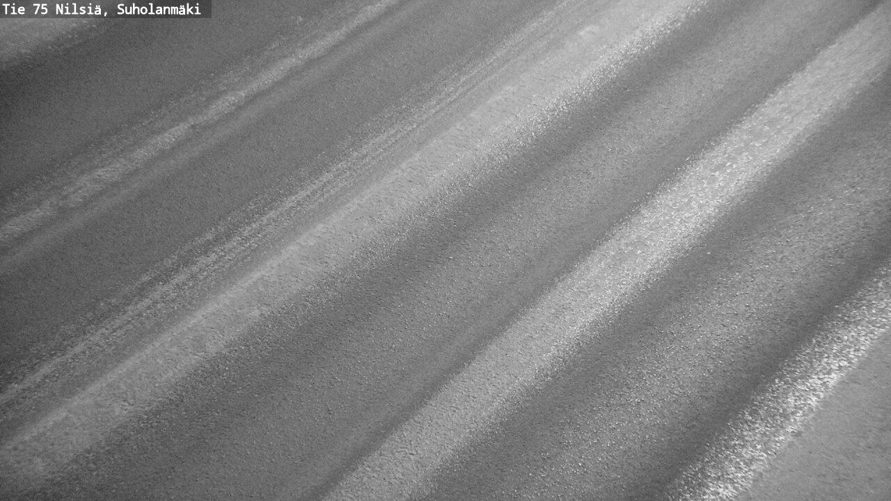 Weather Camera Image Väg 75 Nilsiä, Suholanmäki, Kuopio, Pohjois-Savo