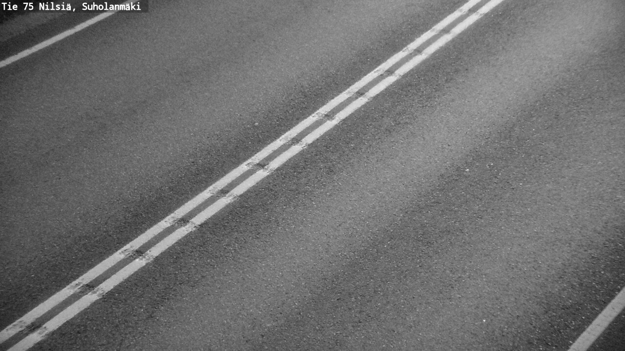 Weather Camera Image Väg 75 Nilsiä, Suholanmäki, Kuopio, Pohjois-Savo
