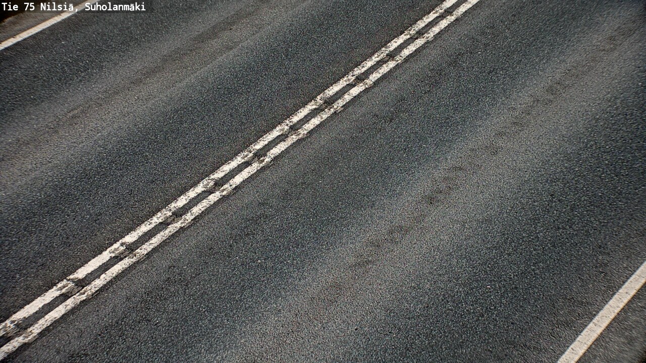 Weather Camera Image Väg 75 Nilsiä, Suholanmäki, Kuopio, Pohjois-Savo
