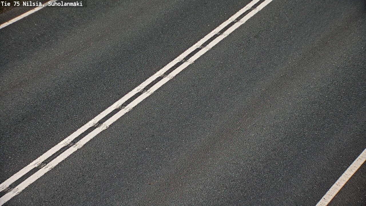 Weather Camera Image Väg 75 Nilsiä, Suholanmäki, Kuopio, Pohjois-Savo