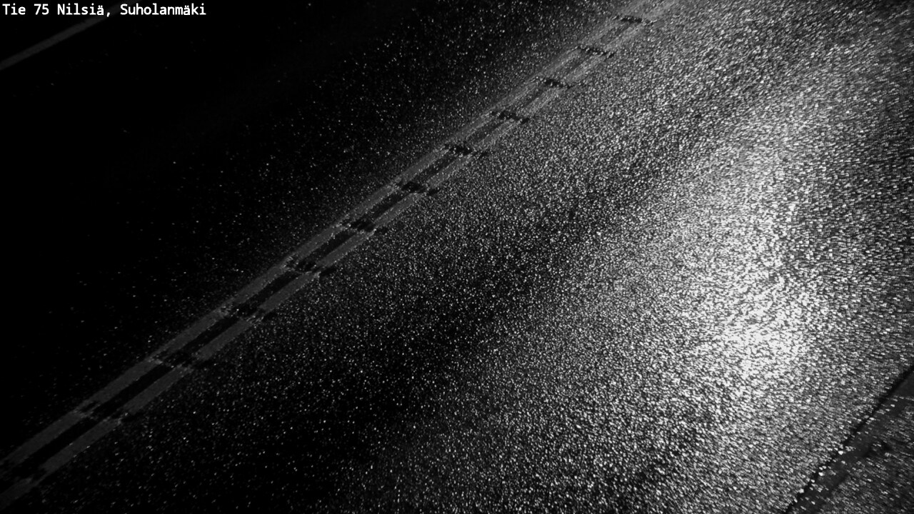 Weather Camera Image Väg 75 Nilsiä, Suholanmäki, Kuopio, Pohjois-Savo