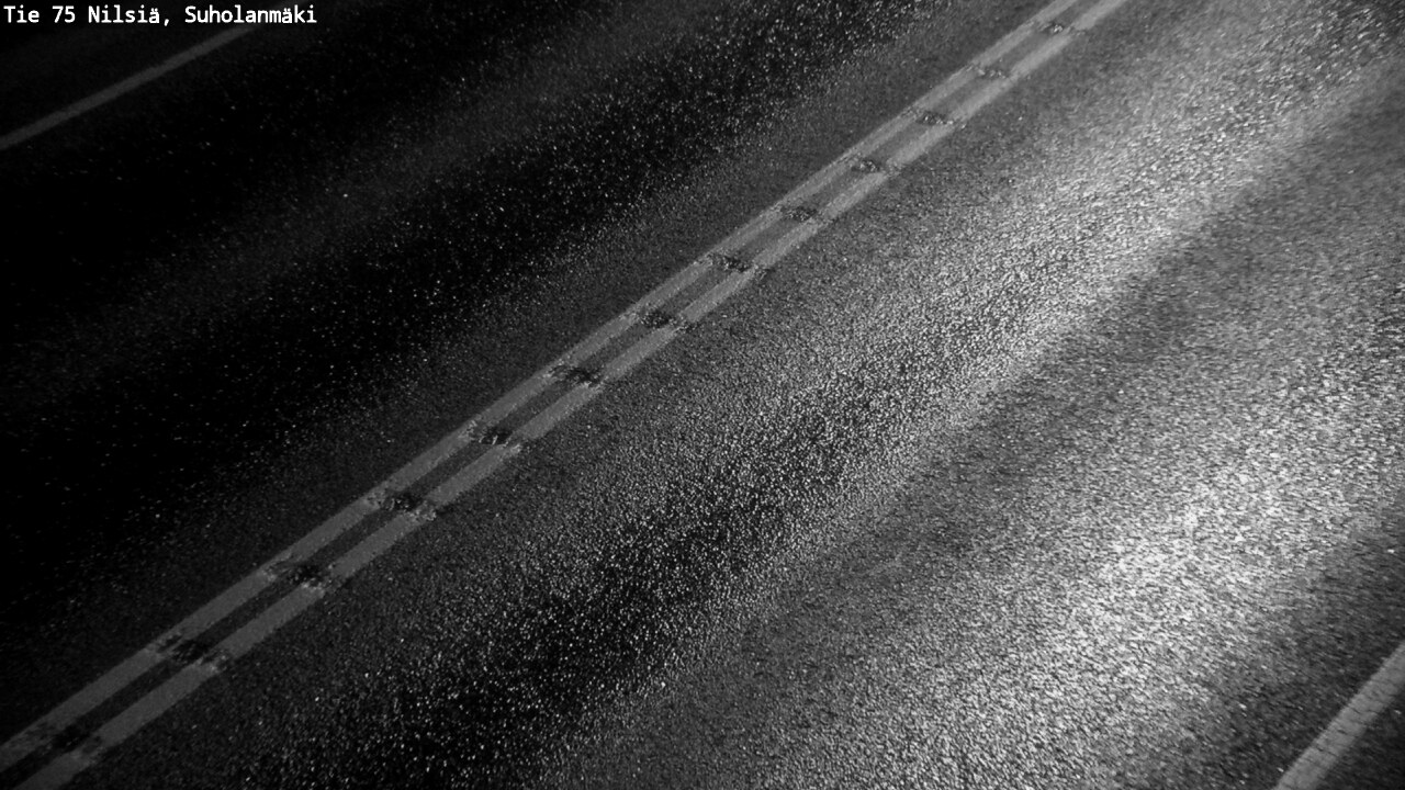 Weather Camera Image Väg 75 Nilsiä, Suholanmäki, Kuopio, Pohjois-Savo