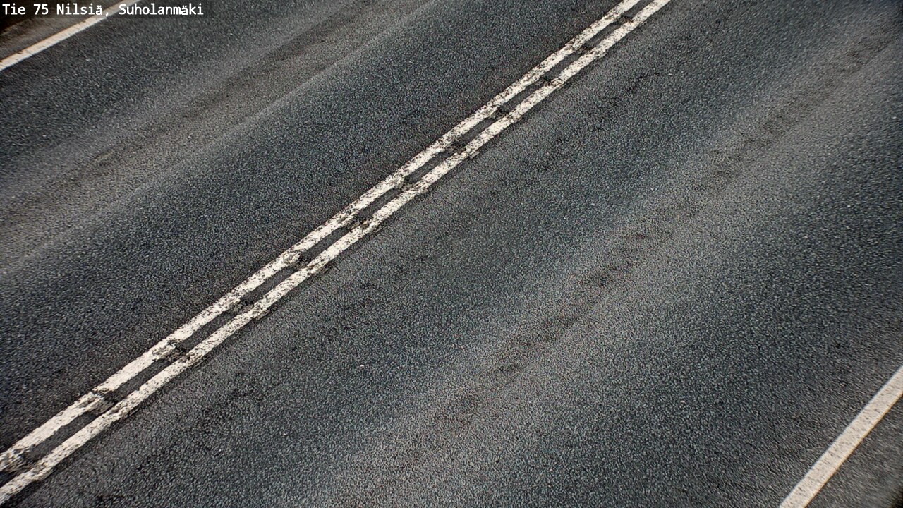 Weather Camera Image Väg 75 Nilsiä, Suholanmäki, Kuopio, Pohjois-Savo