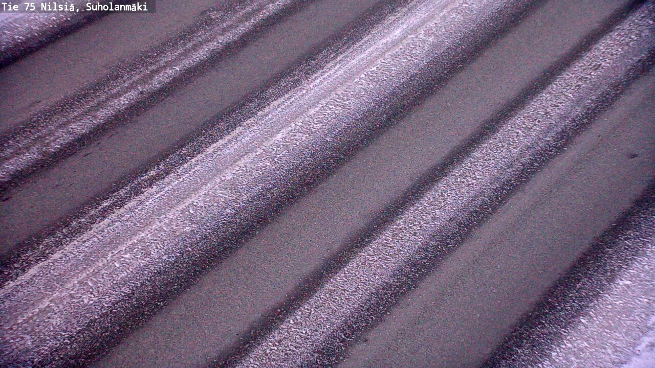 Weather Camera Image Väg 75 Nilsiä, Suholanmäki, Kuopio, Pohjois-Savo