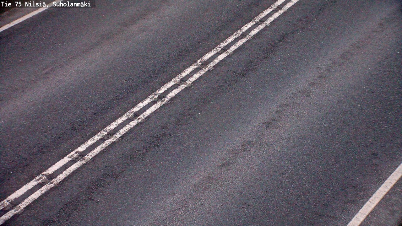Weather Camera Image Väg 75 Nilsiä, Suholanmäki, Kuopio, Pohjois-Savo