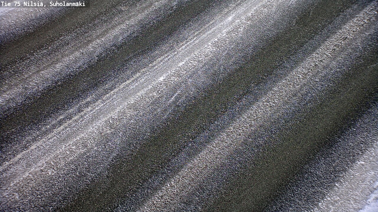 Weather Camera Image Väg 75 Nilsiä, Suholanmäki, Kuopio, Pohjois-Savo