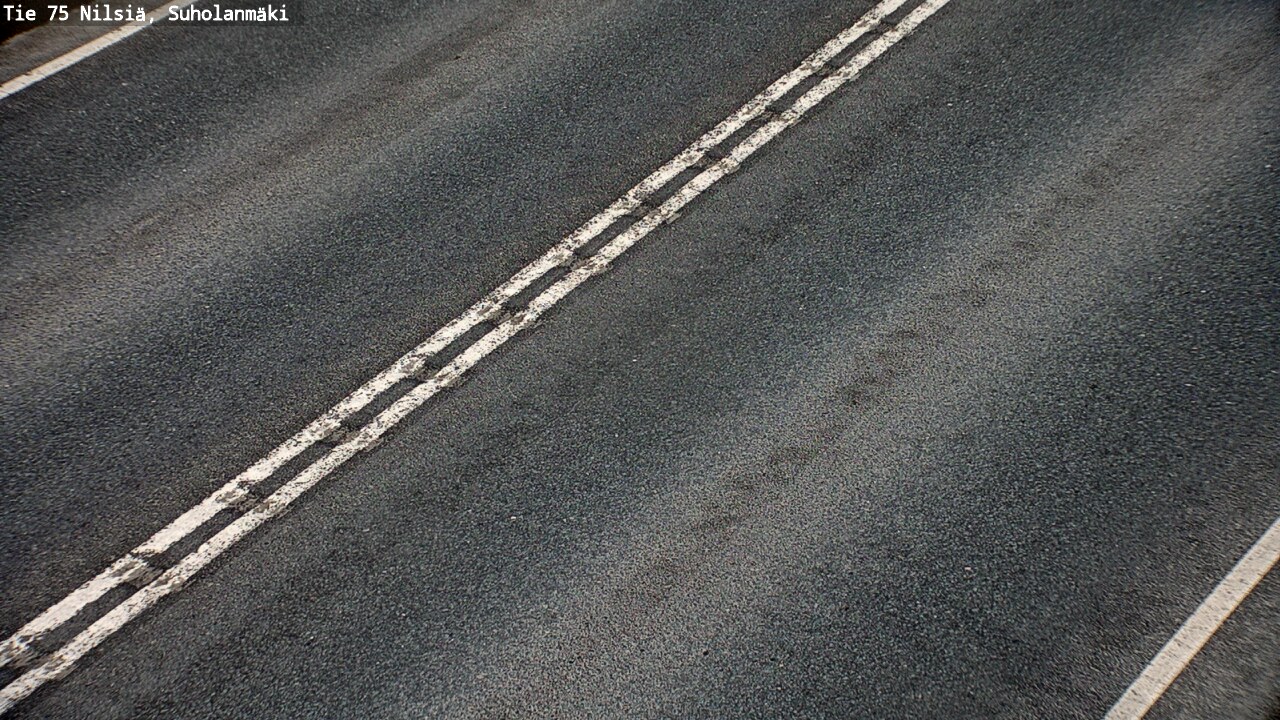 Weather Camera Image Väg 75 Nilsiä, Suholanmäki, Kuopio, Pohjois-Savo