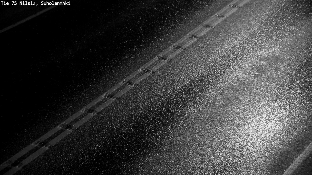 Weather Camera Image Väg 75 Nilsiä, Suholanmäki, Kuopio, Pohjois-Savo
