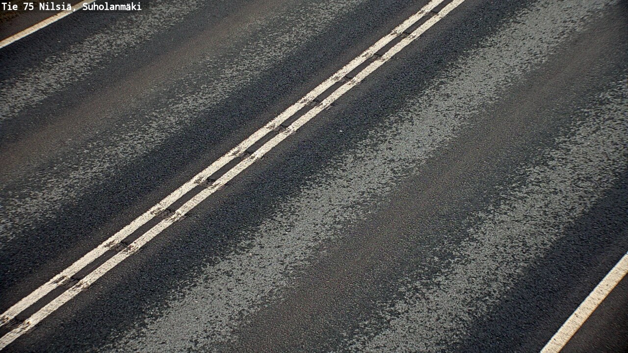 Weather Camera Image Väg 75 Nilsiä, Suholanmäki, Kuopio, Pohjois-Savo