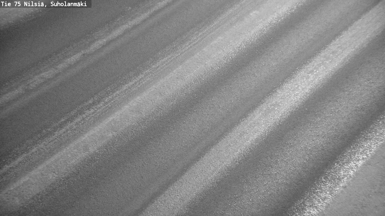 Weather Camera Image Väg 75 Nilsiä, Suholanmäki, Kuopio, Pohjois-Savo