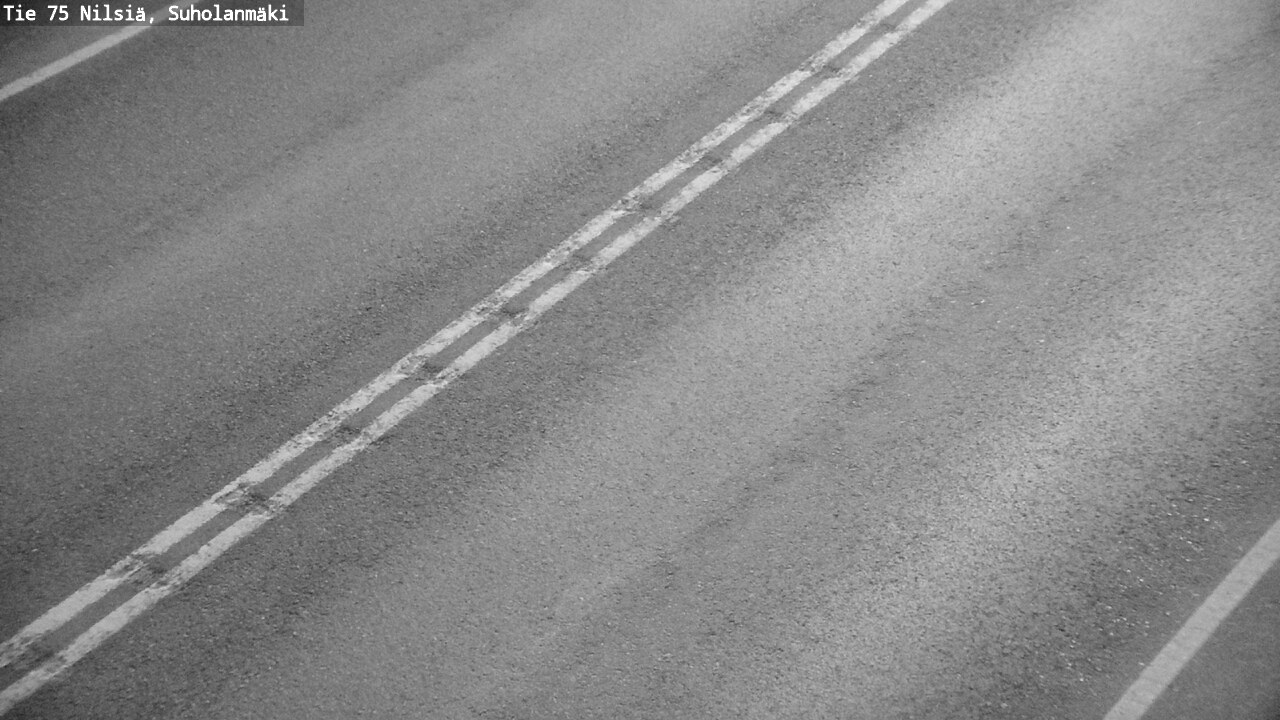 Weather Camera Image Väg 75 Nilsiä, Suholanmäki, Kuopio, Pohjois-Savo