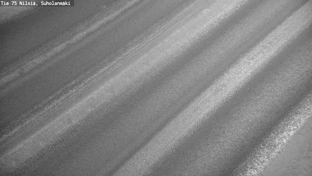 Weather Camera Image Väg 75 Nilsiä, Suholanmäki, Kuopio, Pohjois-Savo