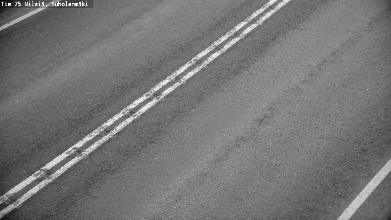 Weather Camera Image Väg 75 Nilsiä, Suholanmäki, Kuopio, Pohjois-Savo