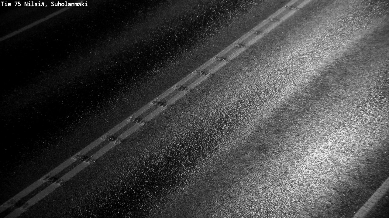 Weather Camera Image Väg 75 Nilsiä, Suholanmäki, Kuopio, Pohjois-Savo