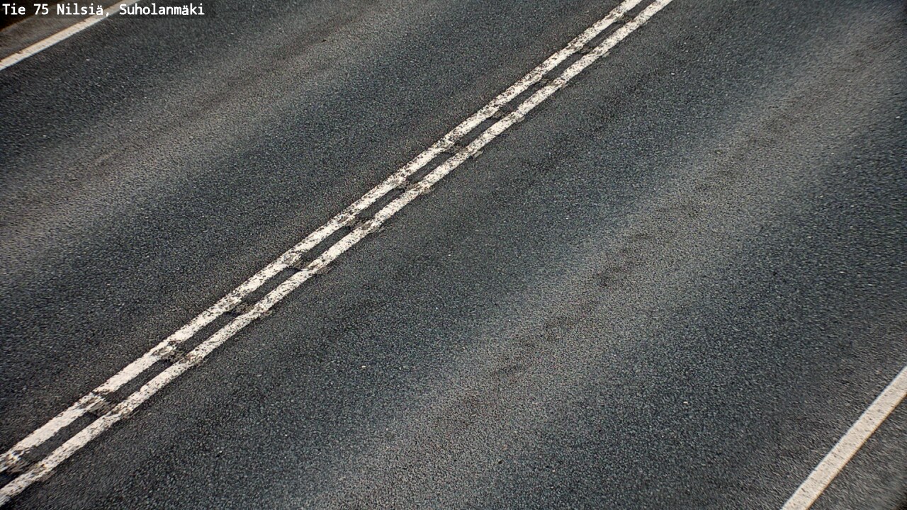 Weather Camera Image Väg 75 Nilsiä, Suholanmäki, Kuopio, Pohjois-Savo
