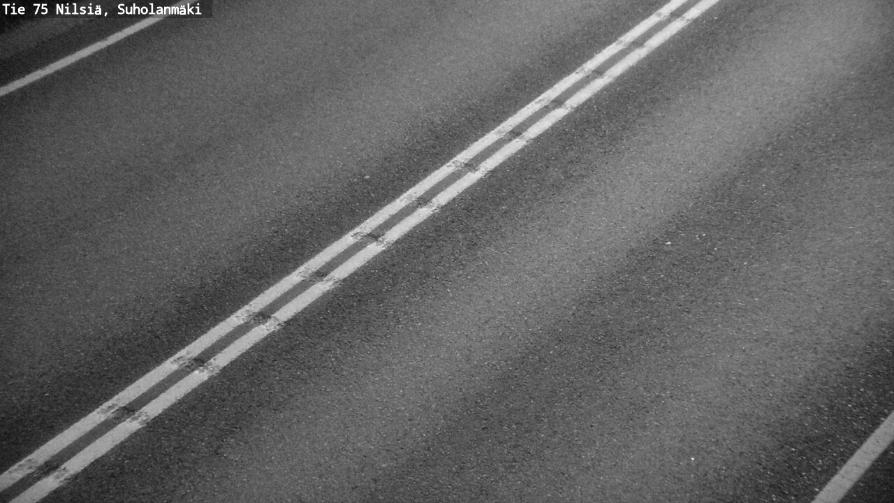 Weather Camera Image Väg 75 Nilsiä, Suholanmäki, Kuopio, Pohjois-Savo