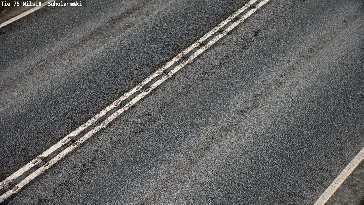 Weather Camera Image Väg 75 Nilsiä, Suholanmäki, Kuopio, Pohjois-Savo