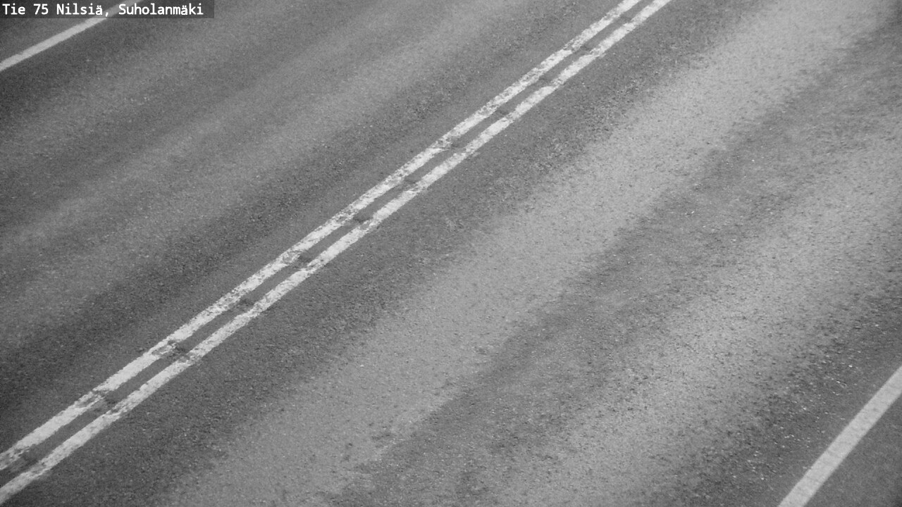 Weather Camera Image Väg 75 Nilsiä, Suholanmäki, Kuopio, Pohjois-Savo