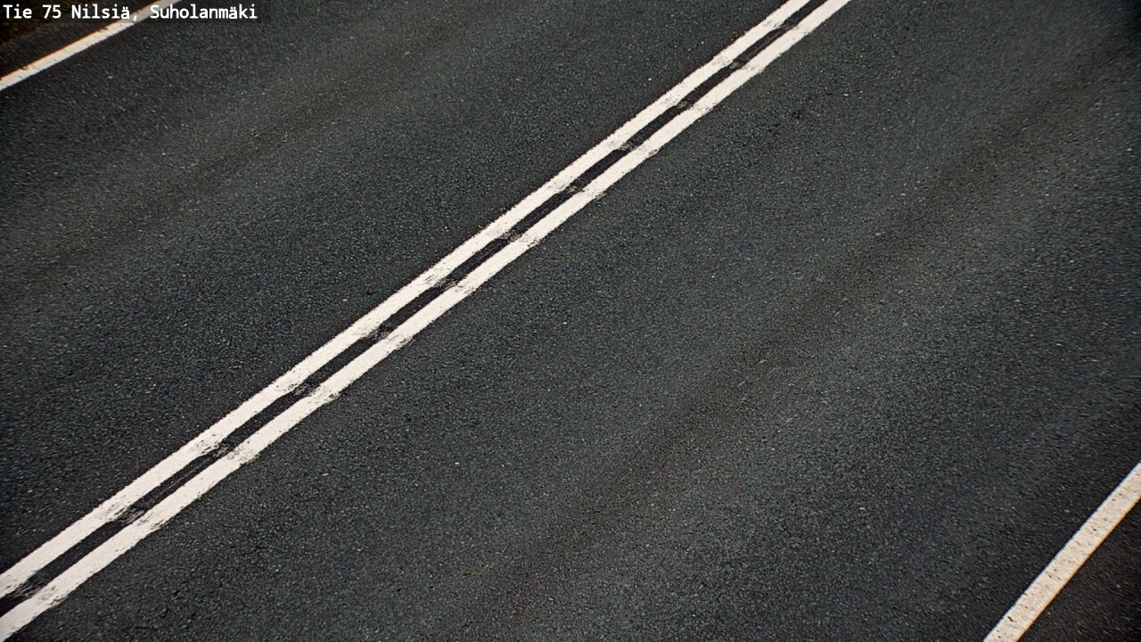 Weather Camera Image Väg 75 Nilsiä, Suholanmäki, Kuopio, Pohjois-Savo