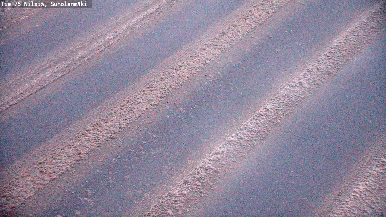 Weather Camera Image Road 75 Nilsiä, Suholanmäki, Kuopio, Pohjois-Savo