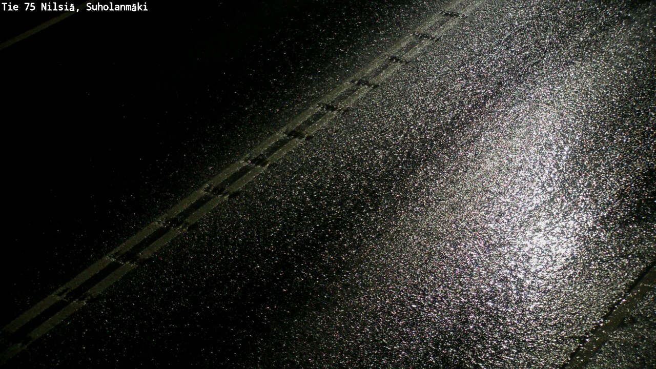 Weather Camera Image Väg 75 Nilsiä, Suholanmäki, Kuopio, Pohjois-Savo