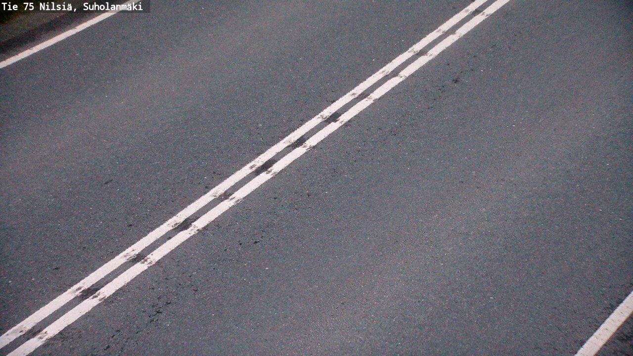 Weather Camera Image Väg 75 Nilsiä, Suholanmäki, Kuopio, Pohjois-Savo