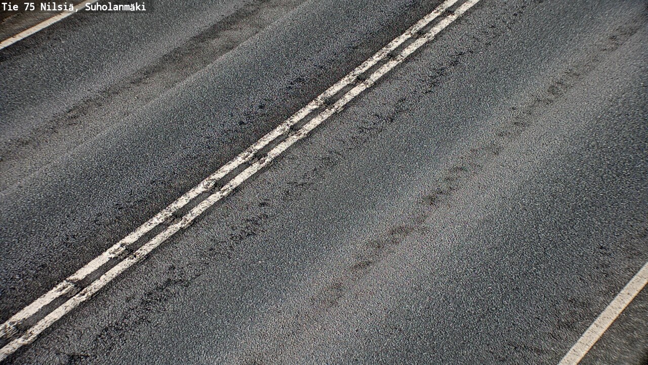 Weather Camera Image Väg 75 Nilsiä, Suholanmäki, Kuopio, Pohjois-Savo