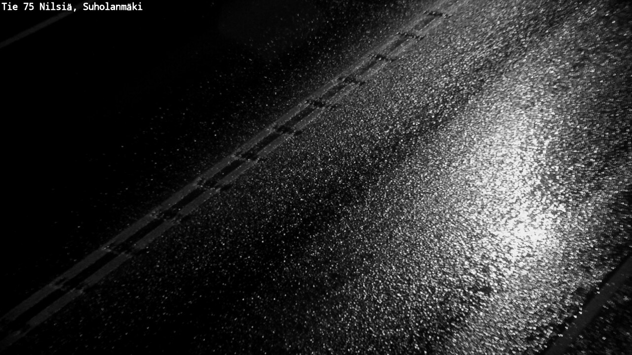 Weather Camera Image Väg 75 Nilsiä, Suholanmäki, Kuopio, Pohjois-Savo