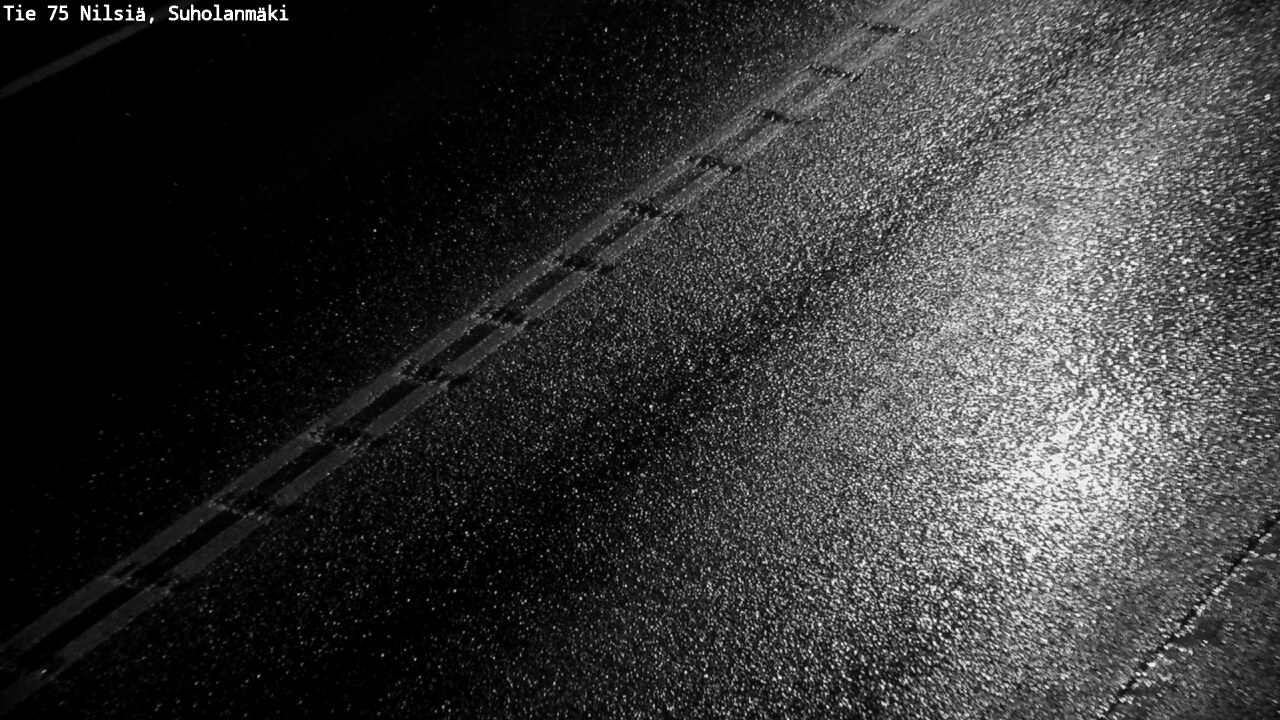 Weather Camera Image Väg 75 Nilsiä, Suholanmäki, Kuopio, Pohjois-Savo