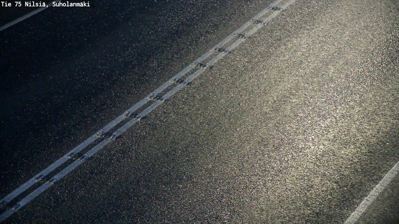 Weather Camera Image Väg 75 Nilsiä, Suholanmäki, Kuopio, Pohjois-Savo