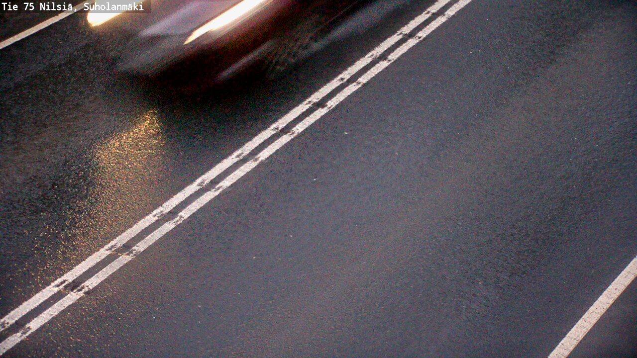 Weather Camera Image Väg 75 Nilsiä, Suholanmäki, Kuopio, Pohjois-Savo