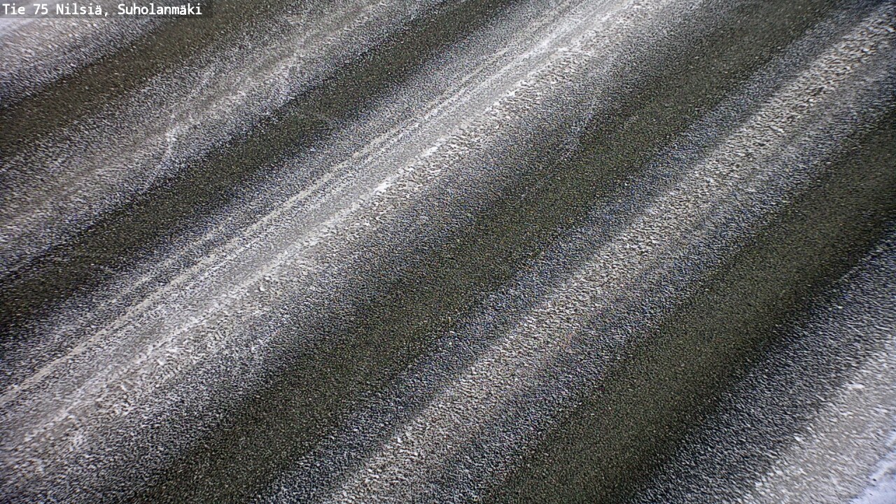Weather Camera Image Väg 75 Nilsiä, Suholanmäki, Kuopio, Pohjois-Savo