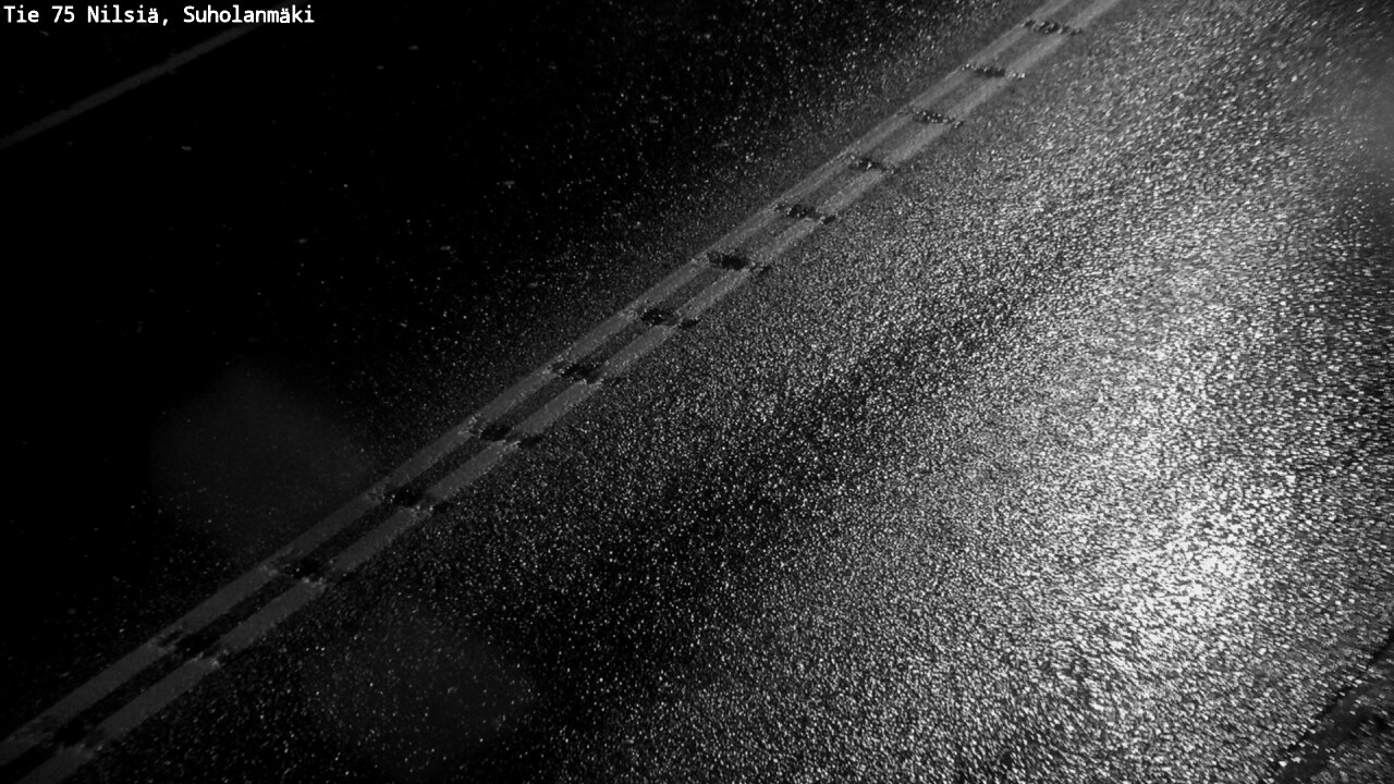 Weather Camera Image Väg 75 Nilsiä, Suholanmäki, Kuopio, Pohjois-Savo
