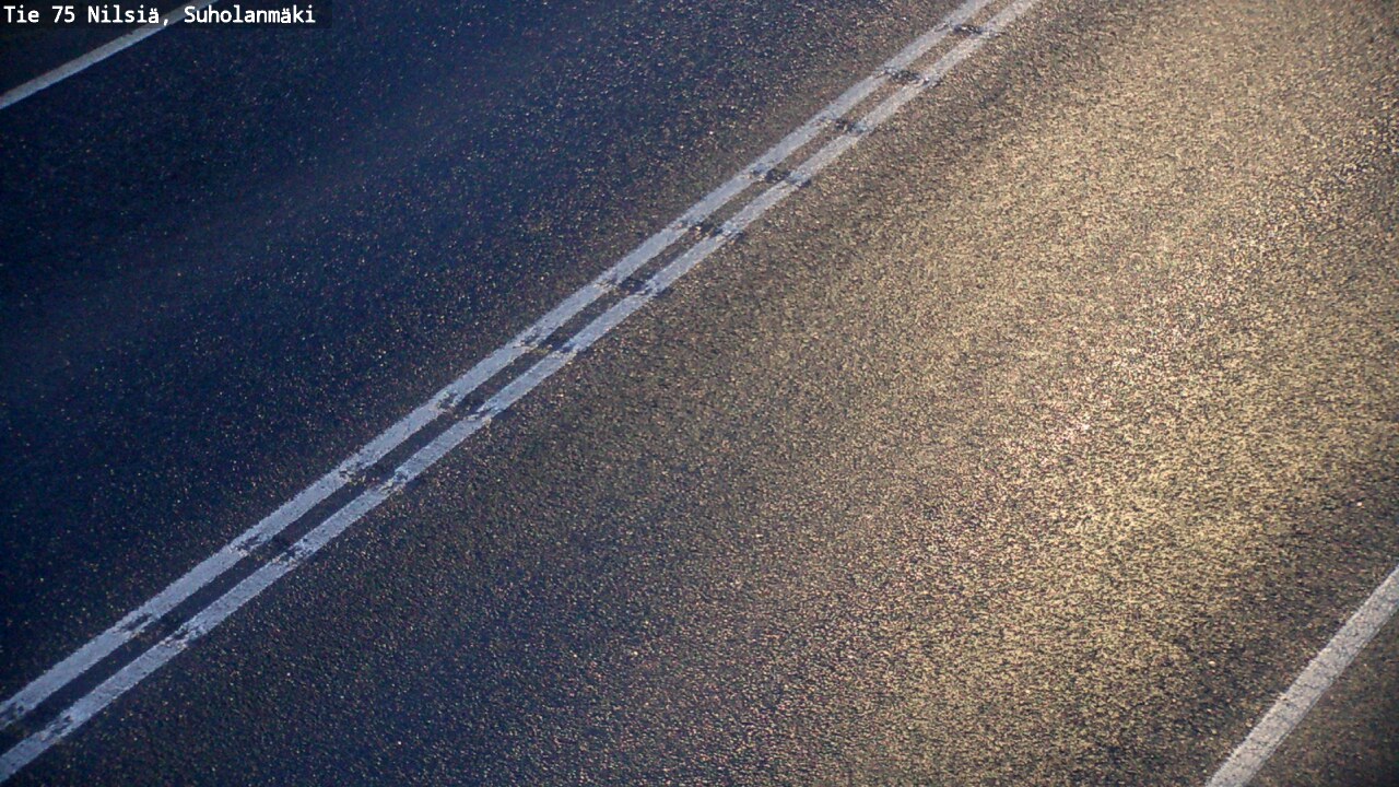 Weather Camera Image Väg 75 Nilsiä, Suholanmäki, Kuopio, Pohjois-Savo