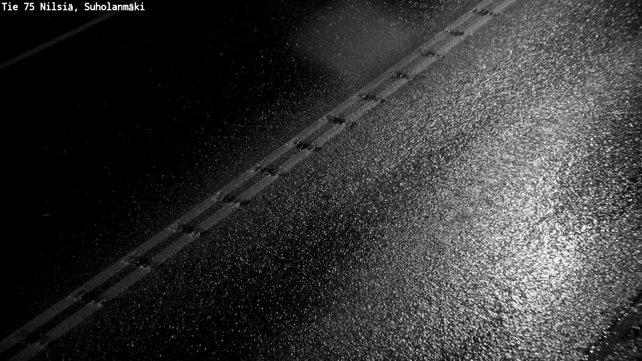 Weather Camera Image Väg 75 Nilsiä, Suholanmäki, Kuopio, Pohjois-Savo