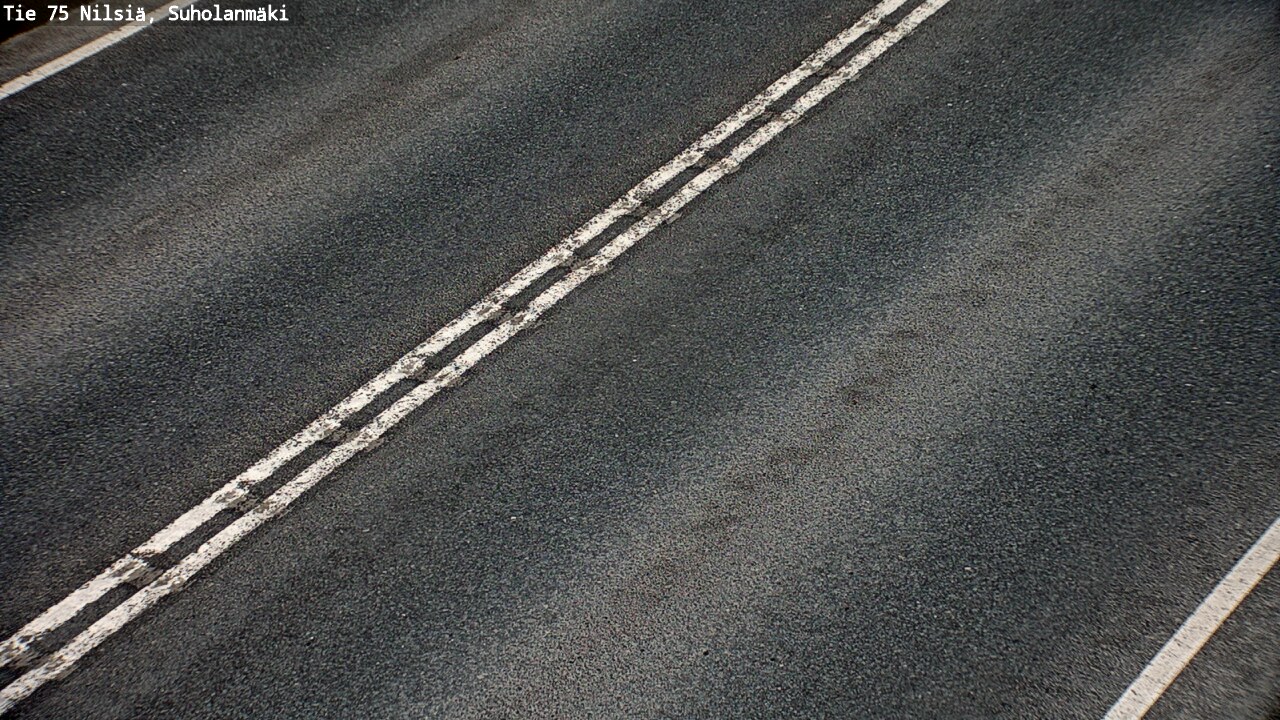 Weather Camera Image Väg 75 Nilsiä, Suholanmäki, Kuopio, Pohjois-Savo