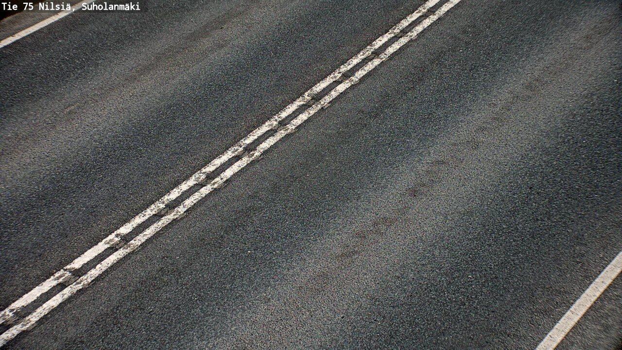 Weather Camera Image Väg 75 Nilsiä, Suholanmäki, Kuopio, Pohjois-Savo