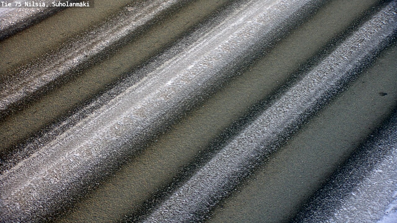 Weather Camera Image Väg 75 Nilsiä, Suholanmäki, Kuopio, Pohjois-Savo