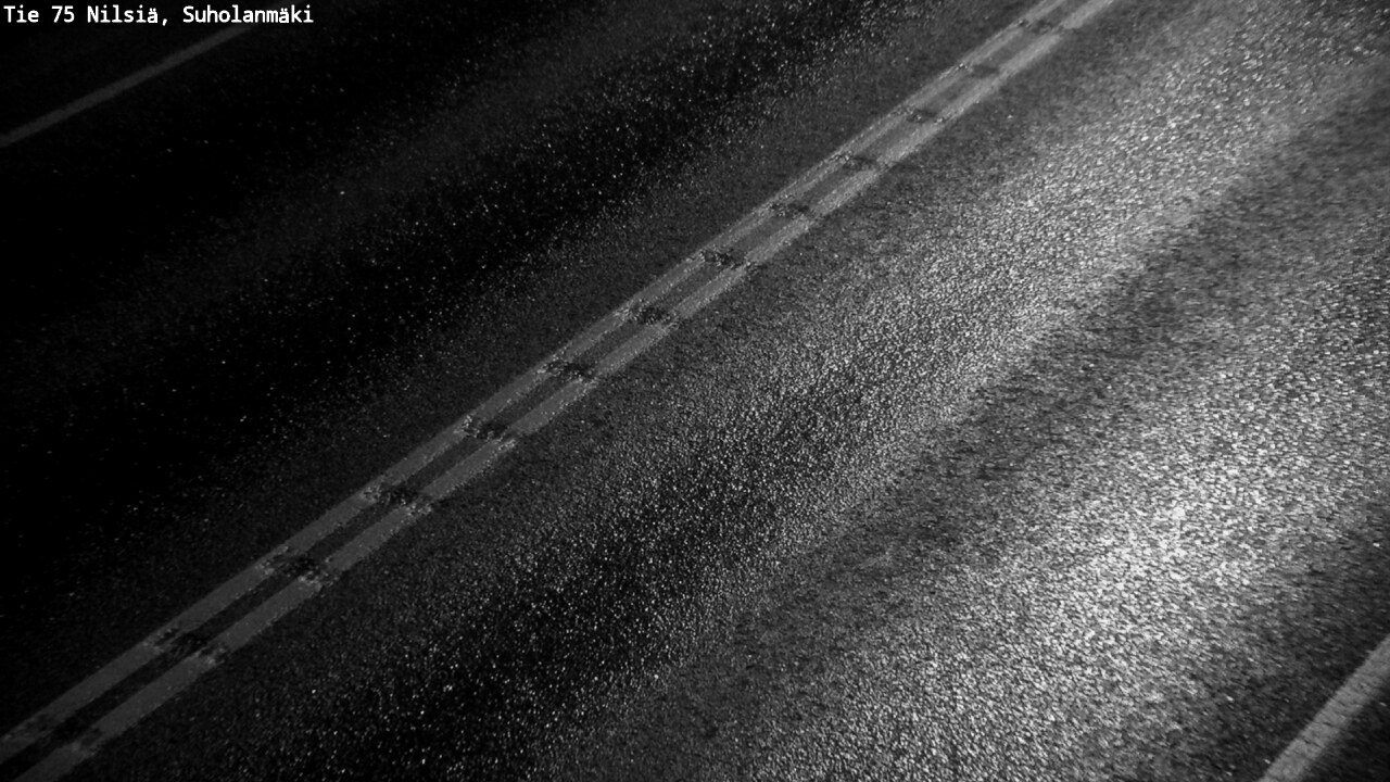 Weather Camera Image Väg 75 Nilsiä, Suholanmäki, Kuopio, Pohjois-Savo