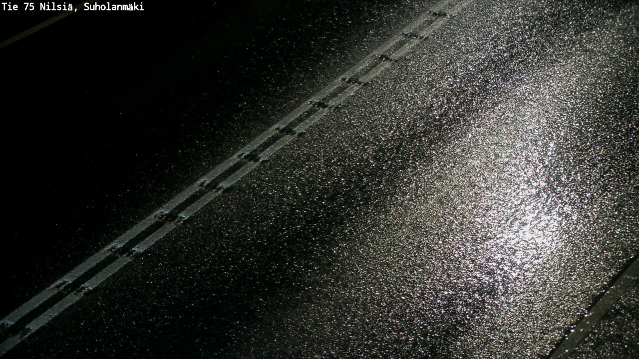 Weather Camera Image Väg 75 Nilsiä, Suholanmäki, Kuopio, Pohjois-Savo