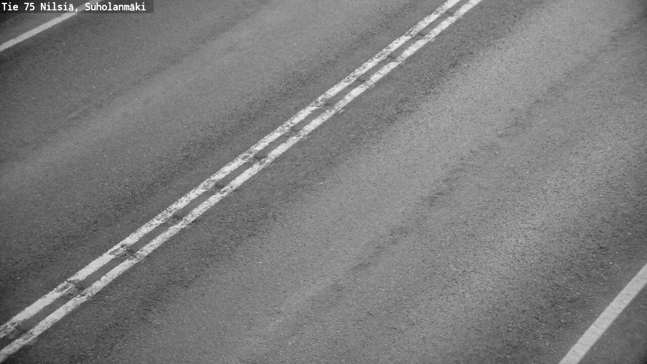 Weather Camera Image Väg 75 Nilsiä, Suholanmäki, Kuopio, Pohjois-Savo