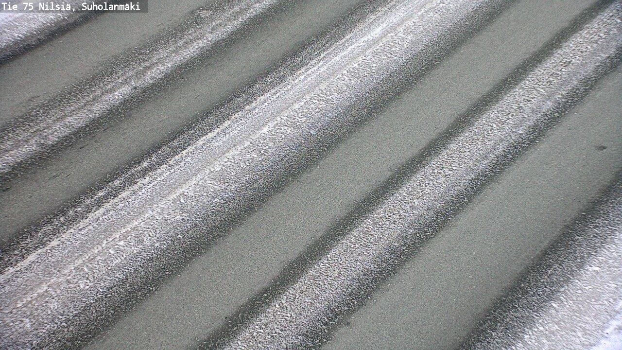Weather Camera Image Väg 75 Nilsiä, Suholanmäki, Kuopio, Pohjois-Savo