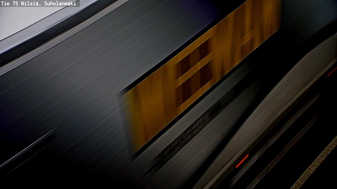 Weather Camera Image Väg 75 Nilsiä, Suholanmäki, Kuopio, Pohjois-Savo